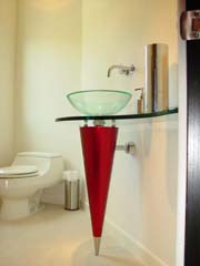 contruction billet aluminum tapered faucet